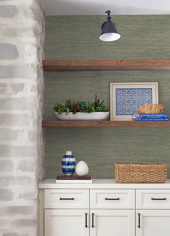 reynier-moss-hemp-wallpaper-york-wallcoverings-4155-72826 - York Wallcoverings Papel pintado