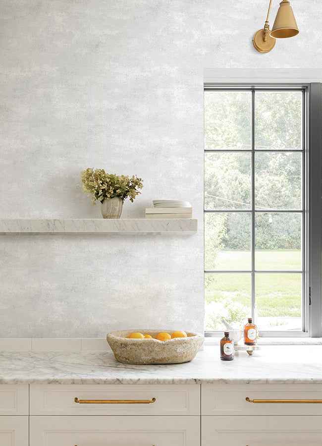 Al Fresco Champagne Plaster Wallpaper - York Wallcoverings - 4168-17701 - York Wallcoverings Wallpaper