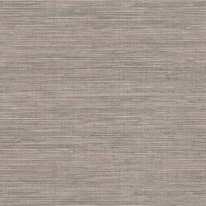 winn-dark-brown-faux-grasscloth-wallpaper-york-wallcoverings-4174-4600 - York Wallpaper Wallpaper