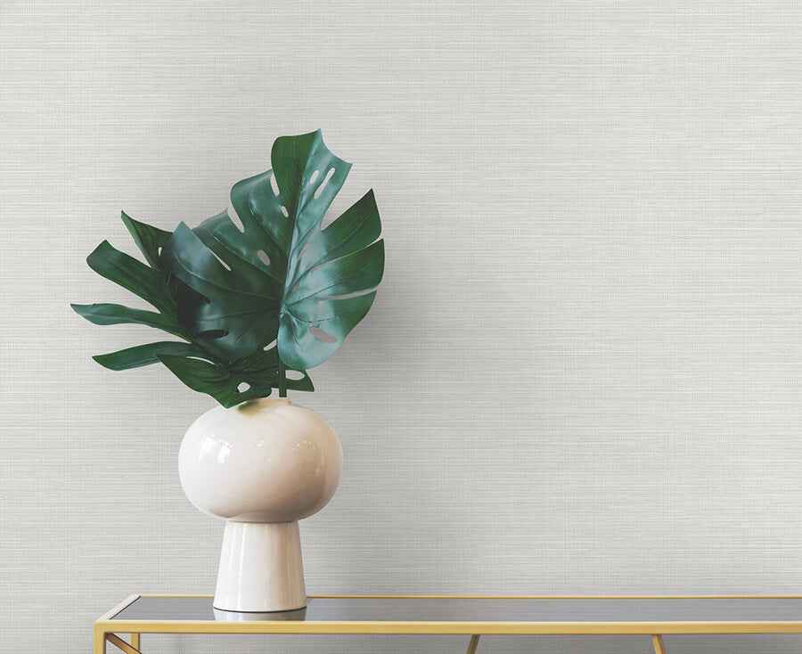 Winn Dove Faux Grasscloth Wallpaper - York Wallcoverings - 4174-4605 - York Wallcoverings Wallpaper