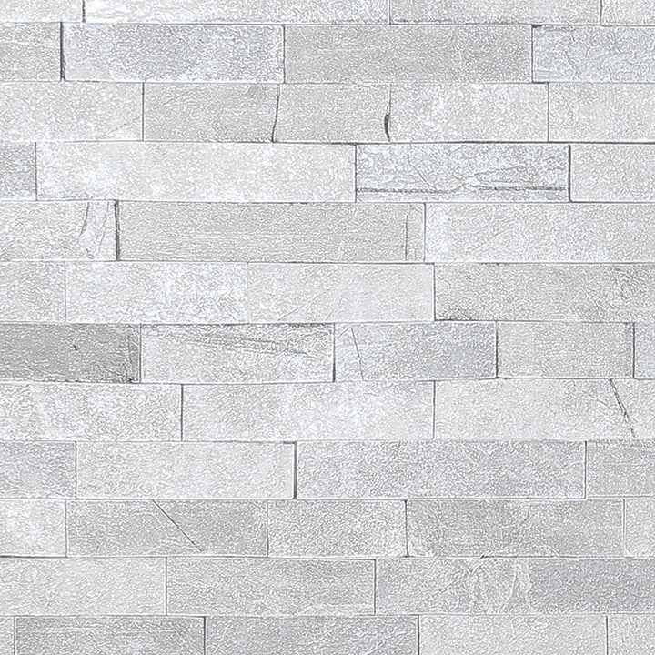 Mortimer Grey Brick Wallpaper - York Wallcoverings - AH295200