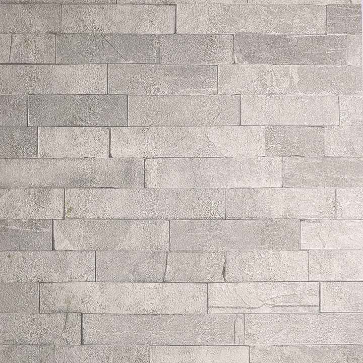 Mortimer Taupe Brick Wallpaper - York Wallcoverings - AH295201