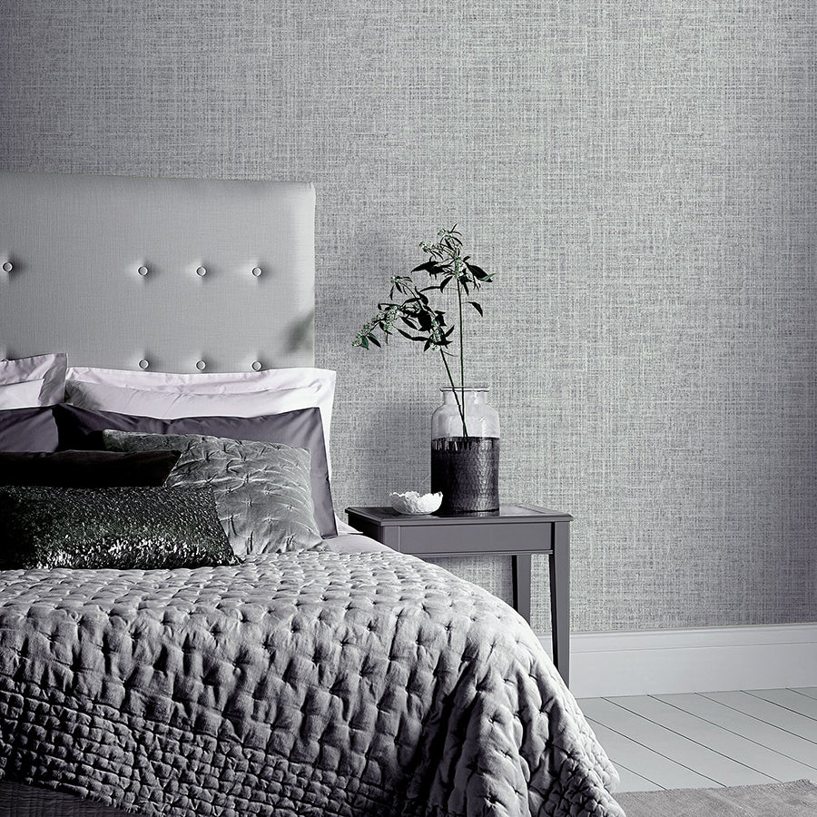 elfrida-grey-linen-wallpaper-york-wallcoverings-ah295400 - York Wallcoverings Wallpaper