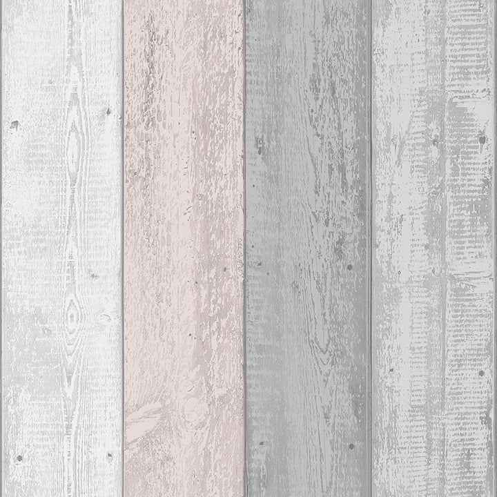 Forrest Blush Wood Plank Wallpaper - York Wallcoverings - AH902809