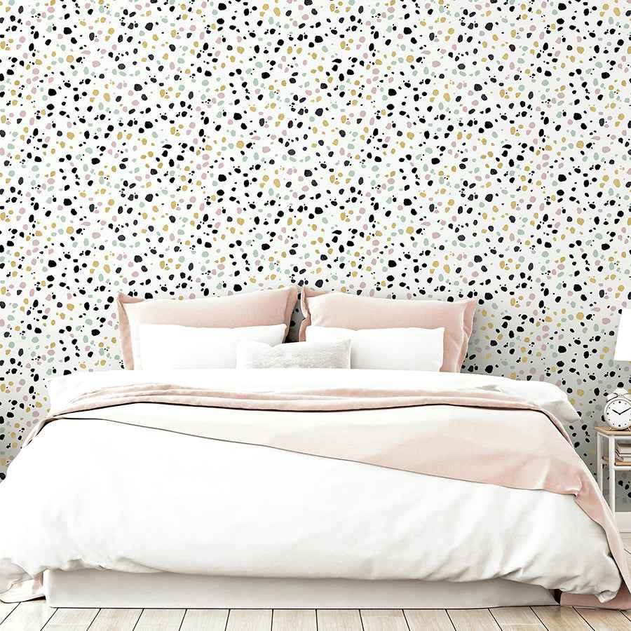 Floyd Multicolor Terrazzo Wallpaper - York Wallcoverings - AH909708 - York Wallcoverings Wallpaper