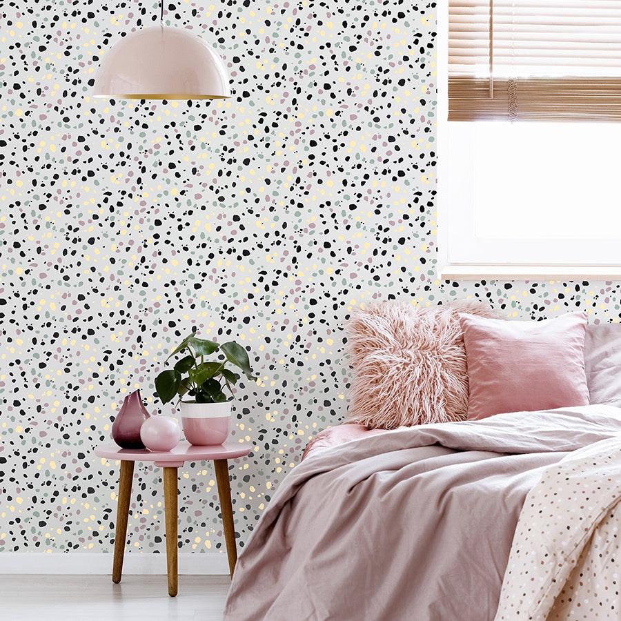 floyd-multicolor-terrazzo-wallpaper-york-wallcoverings-ah909708 - York Wallcoverings Wallpaper