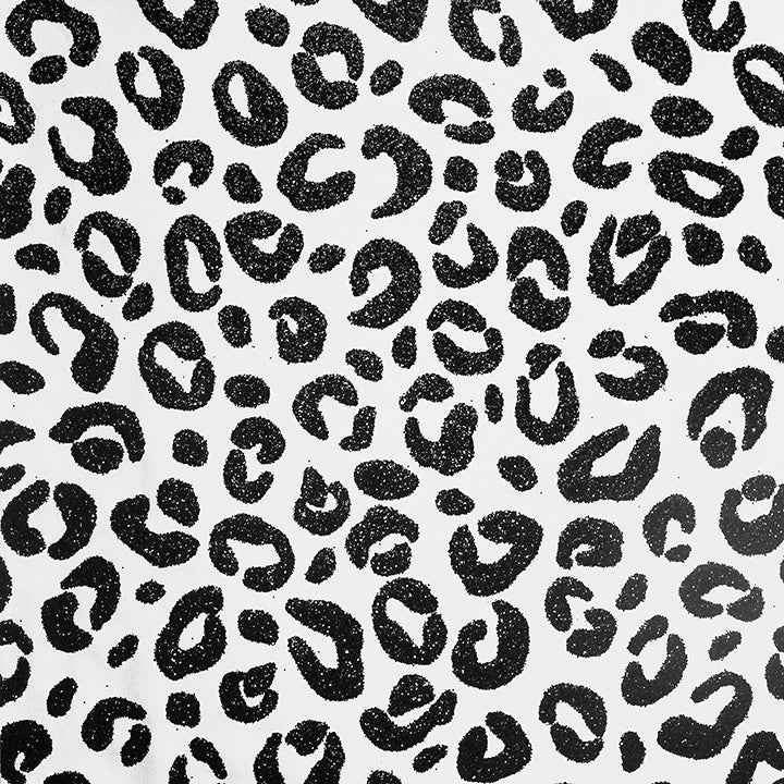 Dinah Black Leopard Print Wallpaper - York Wallcoverings - AH921801 - York Wallcoverings Wallpaper