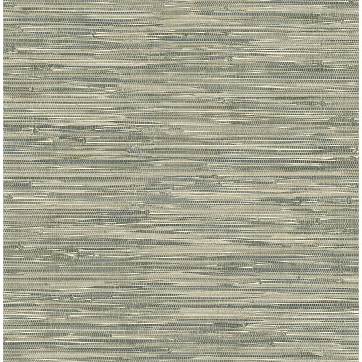 exhale-moss-woven-faux-grasscloth-wallpaper-york-wallcoverings-4147-27261 - York Wallcoverings Wallpaper