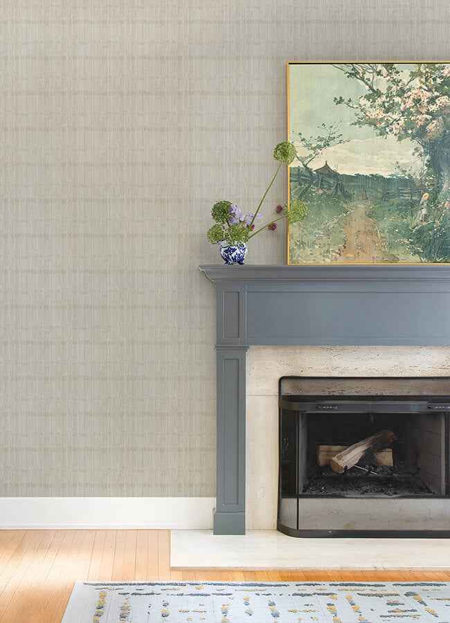 Somerset Gold Abstract Stripe Wallpaper - York Wallcoverings - 4147-27367 - York Wallcoverings Wallpaper