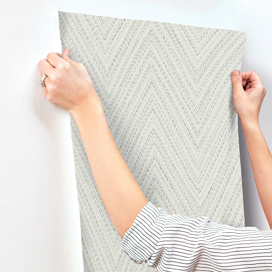 lainey-green-stitched-chevron-wallpaper-york-wallcoverings-4147-27370