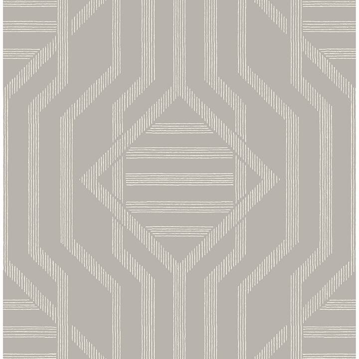 essex-light-grey-geometric-wallpaper-york-wallcoverings-4147-27405 - York Wallcoverings Wallpaper