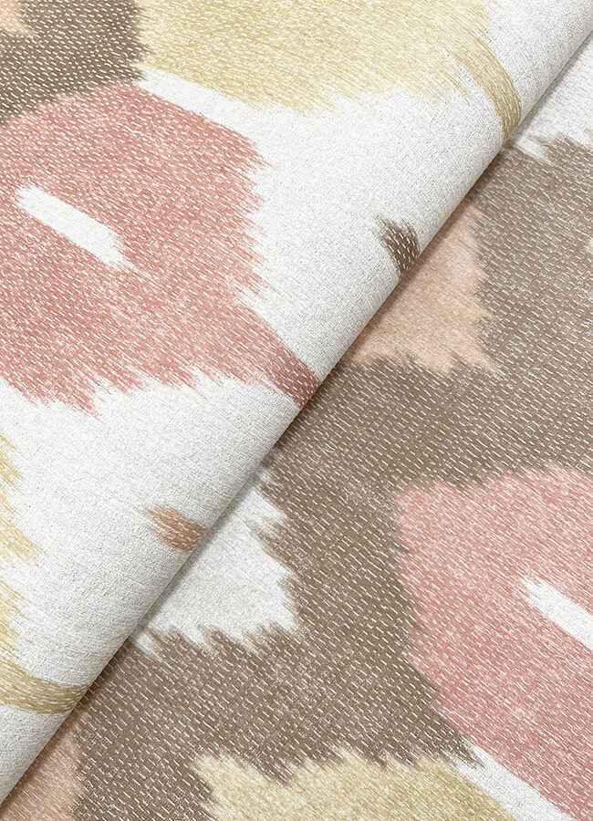 Abilene Apricot Ikat Wallpaper - York Wallcoverings - 4147-27408 - York Wallcoverings Wallpaper