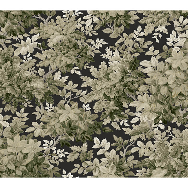 greenwood-black-deciduous-wallpaper-york-wallcoverings-4147-80005 - York Wallcoverings Wallpaper