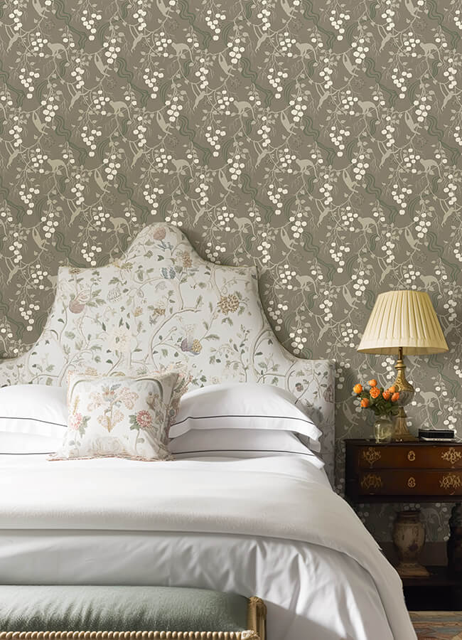 linden-stone-jungle-canopy-wallpaper-york-wallcoverings-4147-80011 - York Wallcoverings Papel pintado