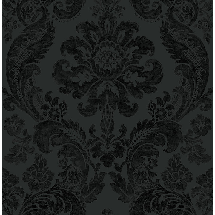 shadow-black-flocked-damask-wallpaper-york-wallcoverings-4147-87391