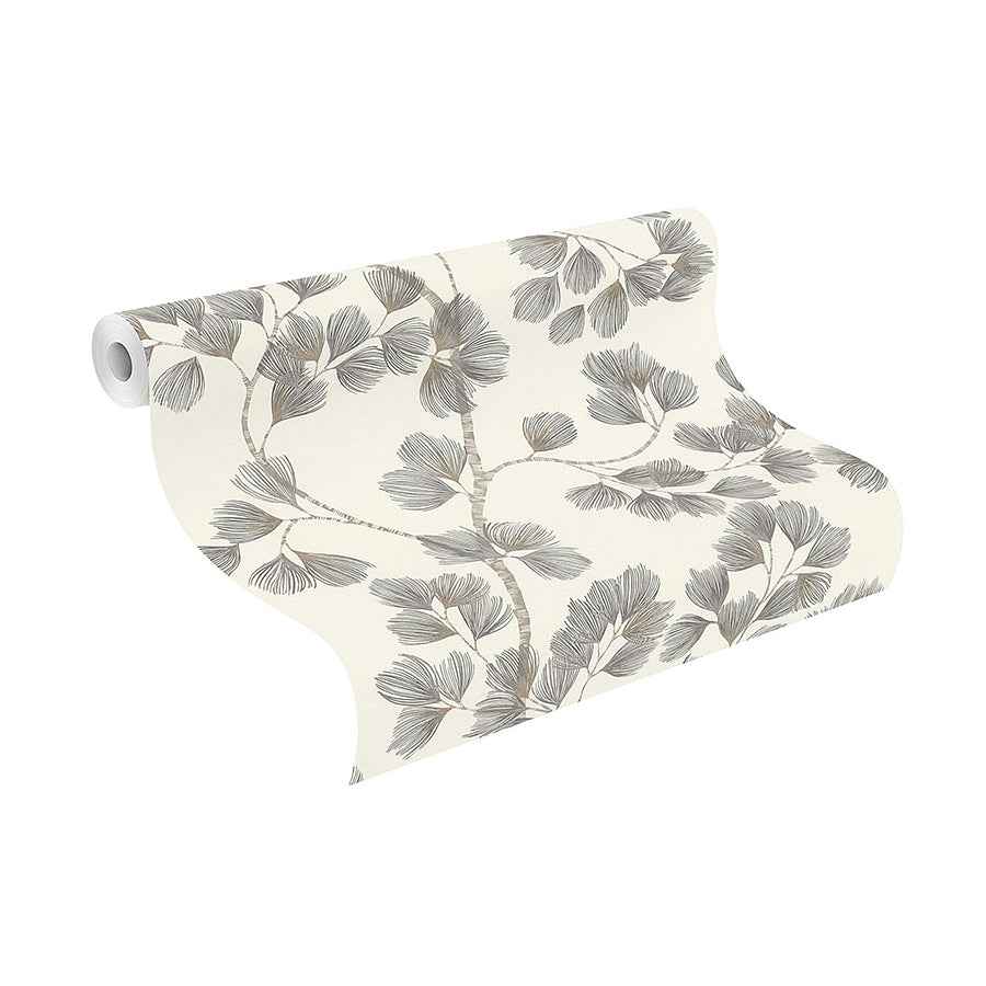 Newcomb Grey Trailing Branches Wallpaper - York Wallcoverings - RH866933 - York Wallcoverings Wallpaper