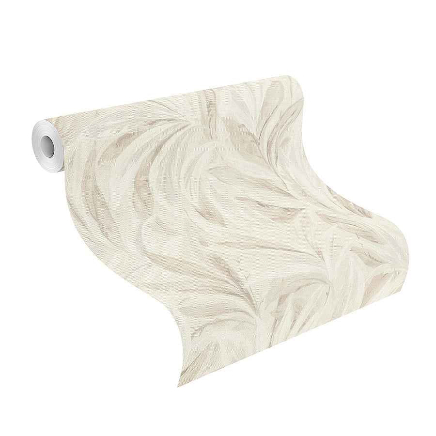 Rennie Ivory Leaves Wallpaper - York Wallcoverings - RH547467 - York Wallcoverings Wallpaper