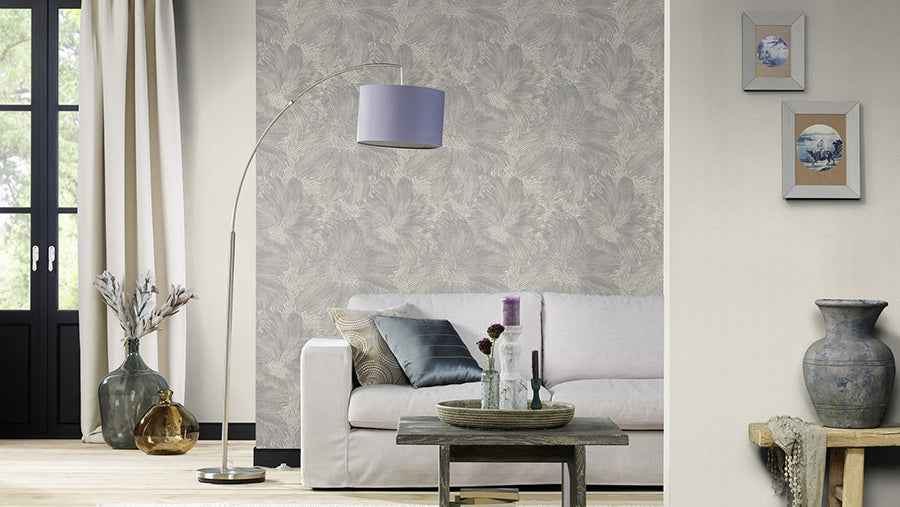 Purser Grey Abstract Wallpaper - York Wallcoverings - RH509250 - York Wallcoverings Wallpaper