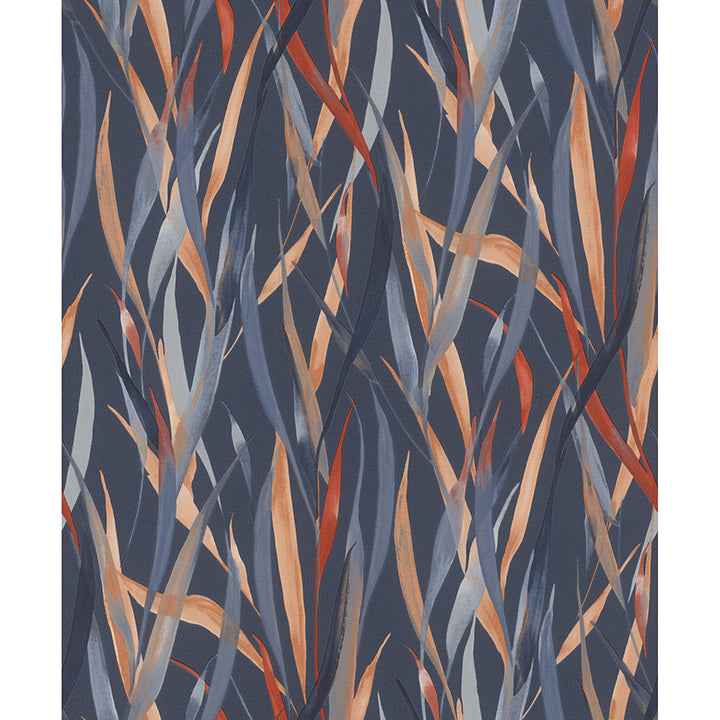Sway Blue Botanical Wallpaper - York Wallcoverings - RH330236 - York Wallcoverings Wallpaper
