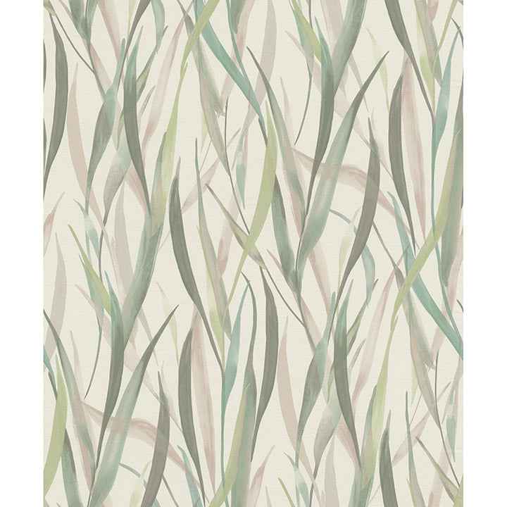 Sway Light Green Botanical Wallpaper - York Wallcoverings - RH330212 - York Wallcoverings Wallpaper