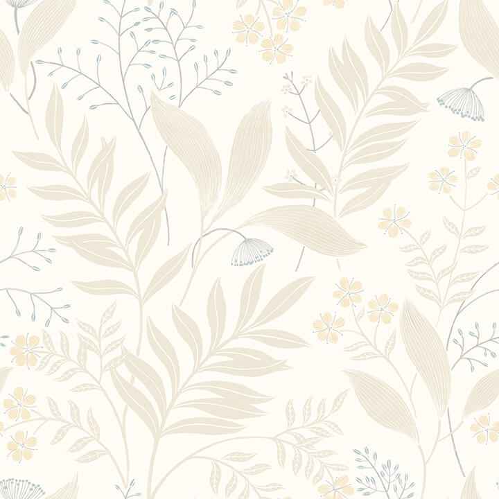 Amanda Beige Peel & Stick Wallpaper - York Wallcoverings - NUS6422 - York Wallcoverings Wallpaper
