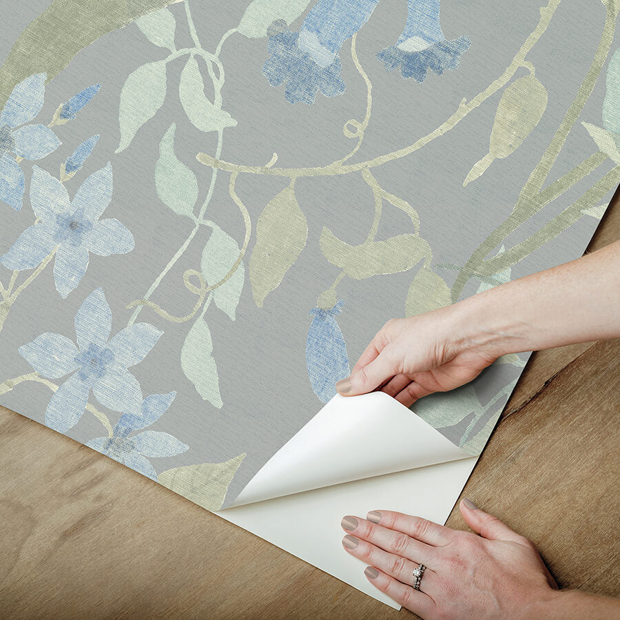 jesinda-green-peel-and-stick-wallpaper-york-wallcoverings-nus6426 - York Wallcoverings Wallpaper