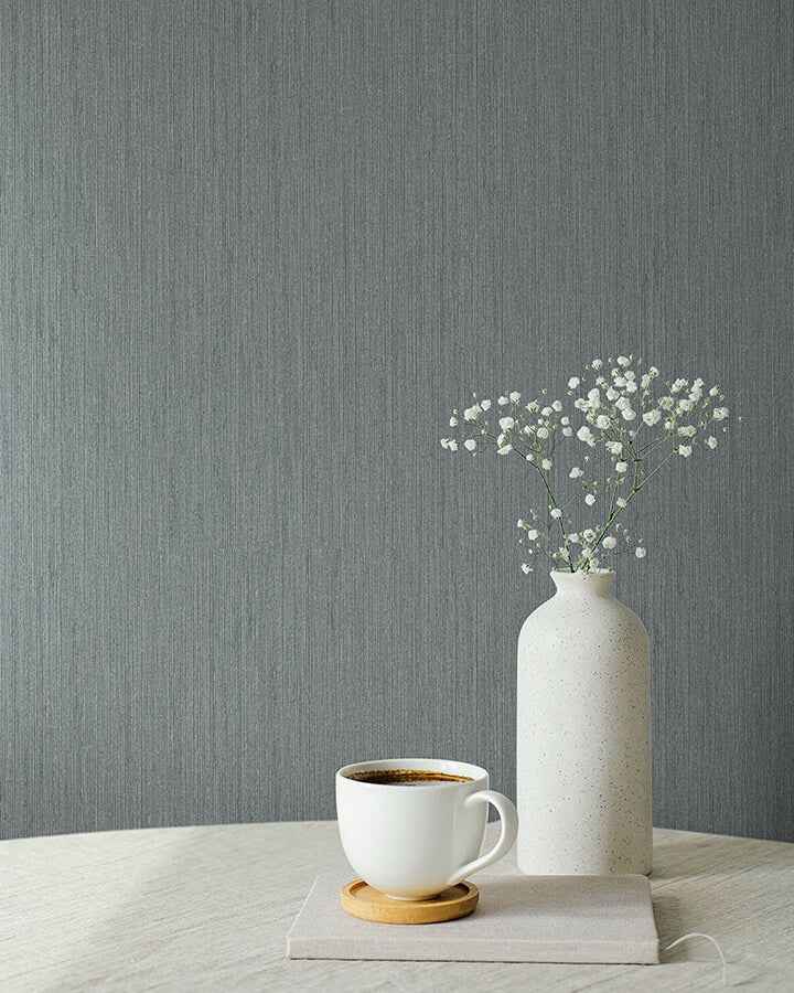 Midolin Grasal Teal Texture Wallpaper - York Wallcoverings - 4171-17215 - York Wallcoverings Wallpaper