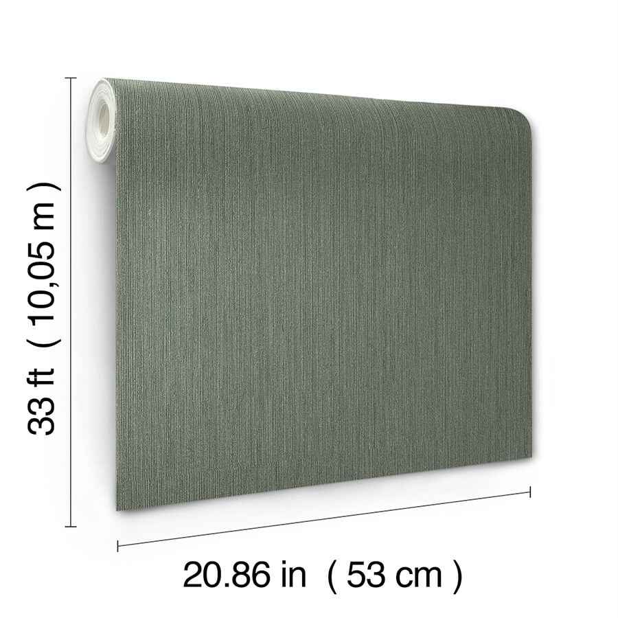 Midolin Mossa Dark Green Texture Wallpaper - York Wallcoverings - 4171-17224 - York Wallcoverings Wallpaper