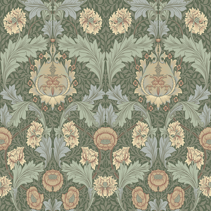 myrtle-sea-green-floral-ogee-wallpaper-york-wallcoverings-4171-82059