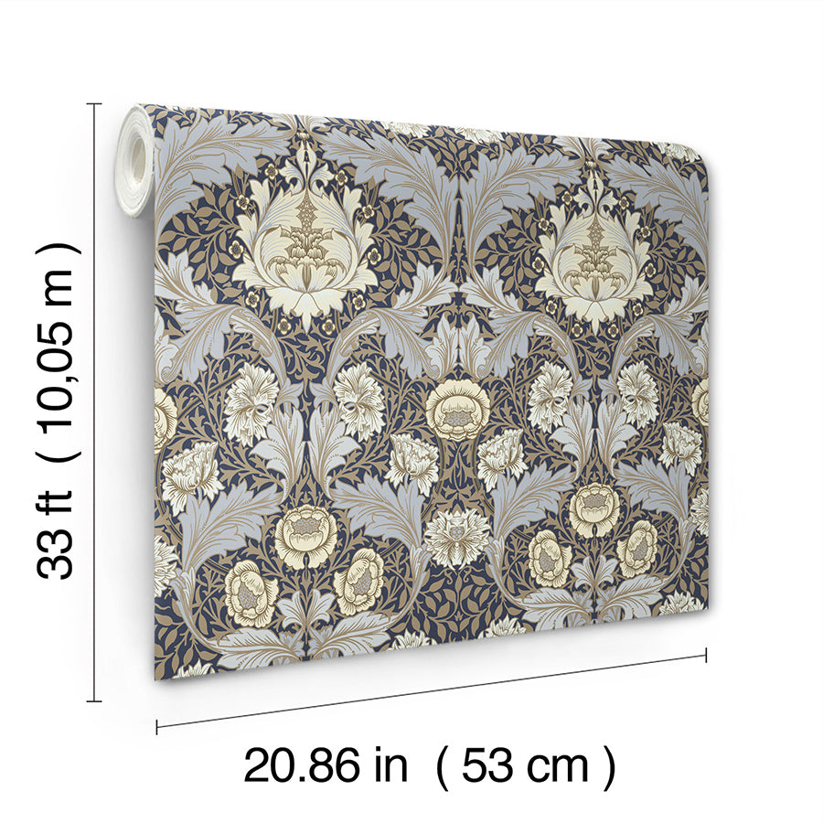 myrtle-blue-floral-ogee-wallpaper-york-wallcoverings-4171-82061