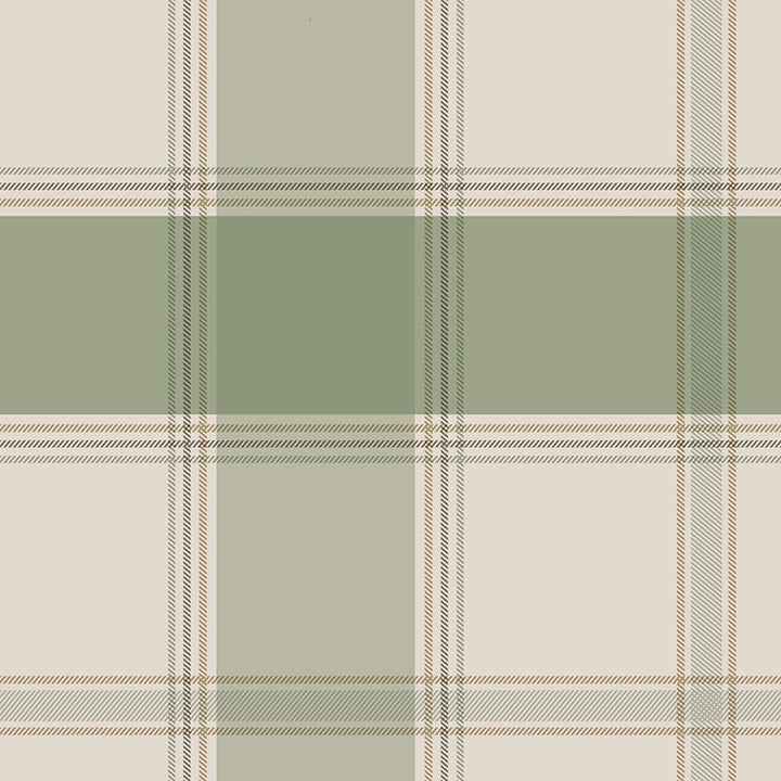 Braxton Green Check Wallpaper - York Wallcoverings - BG2305 - York Wallcoverings Wallpaper