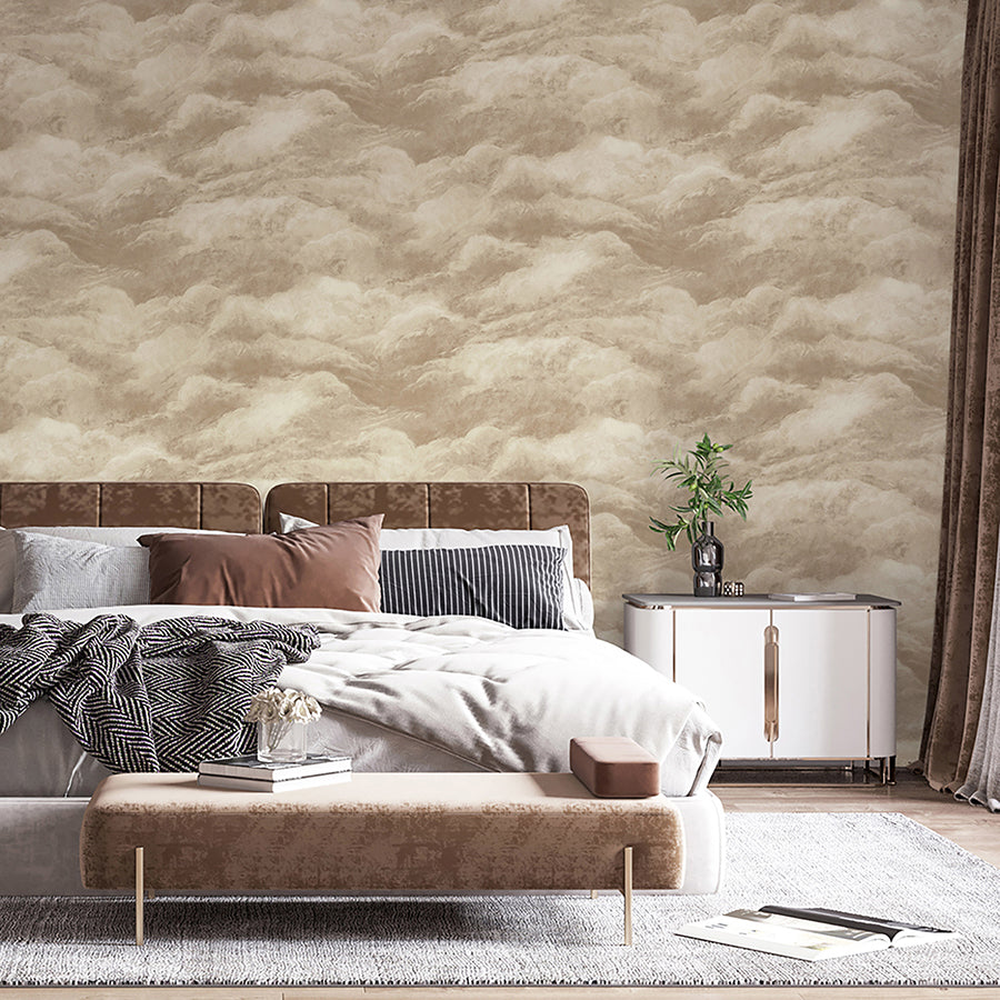 nimbostratus-neutral-cloud-wallpaper-york-wallcoverings-bg5707 - York Wallcoverings Wallpaper