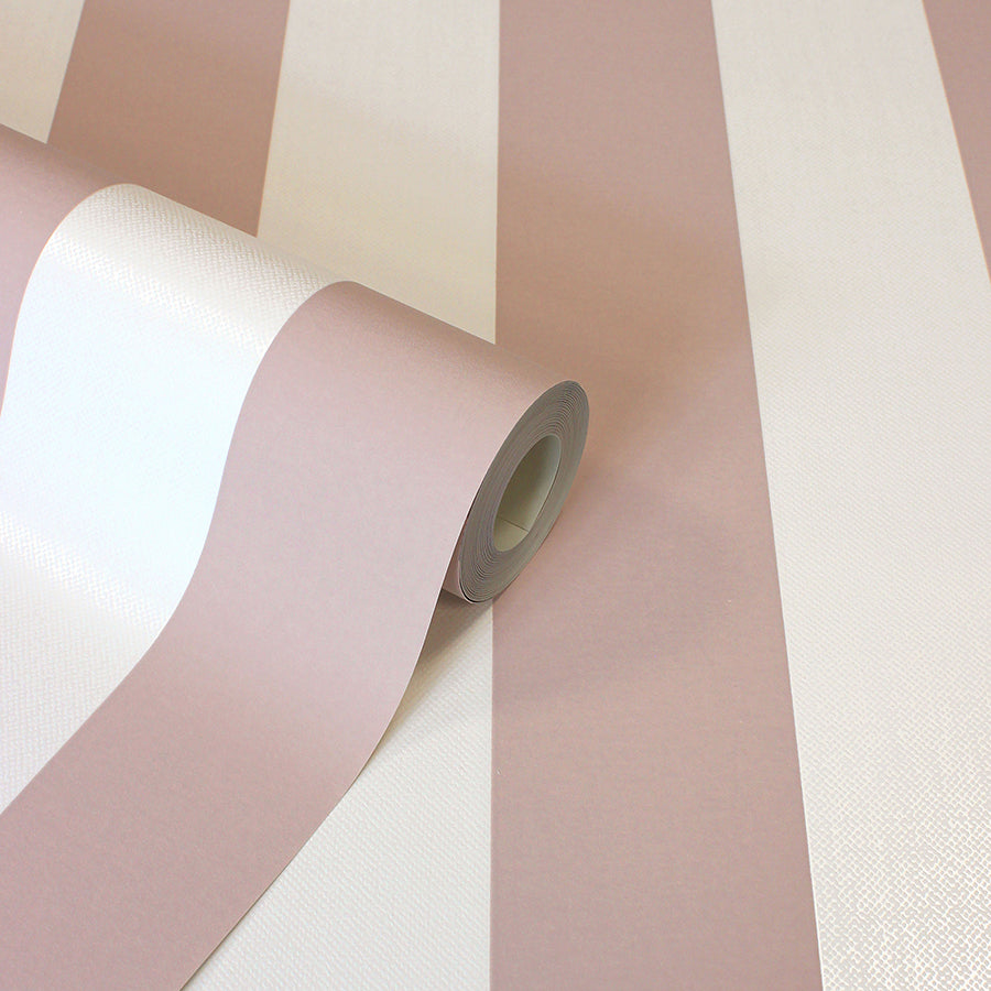 tavish-light-pink-stripe-wallpaper-york-wallcoverings-fd43456 - York Wallcoverings Wallpaper