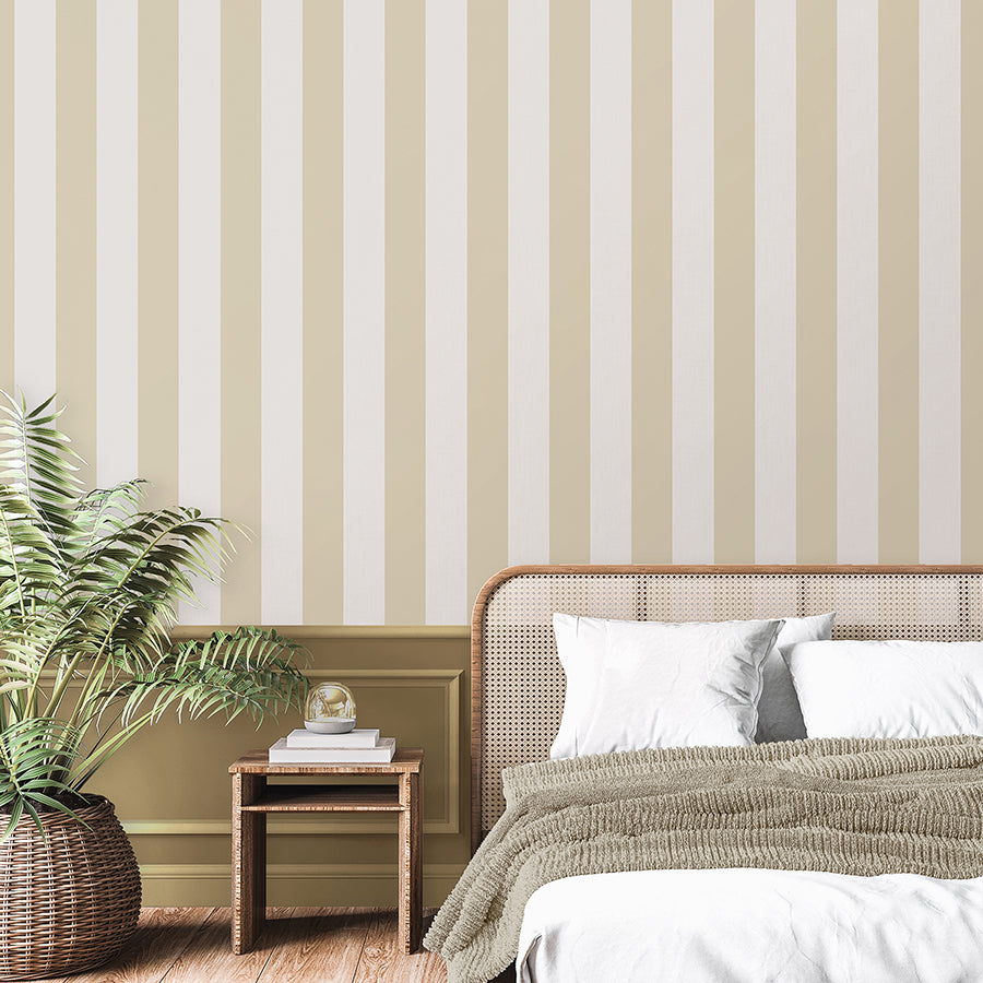 tavish-light-yellow-stripe-wallpaper-york-wallcoverings-fd43457 - York Wallpaper Wallpaper