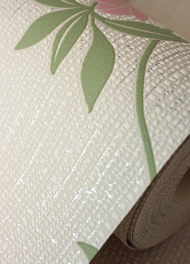 aisla-pink-wisteria-wallpaper-york-wallcoverings-fd43671 - York Wallcoverings Wallpaper
