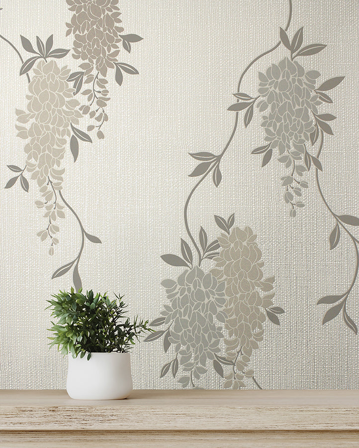 aisla-neutral-wisteria-wallpaper-york-wallcoverings-fd43673 - York Wallpaper Wallpaper