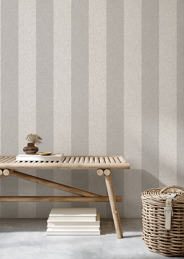 finn-grey-chevron-stripe-wallpaper-york-wallcoverings-m1872 - York Wallpaper Wallpaper