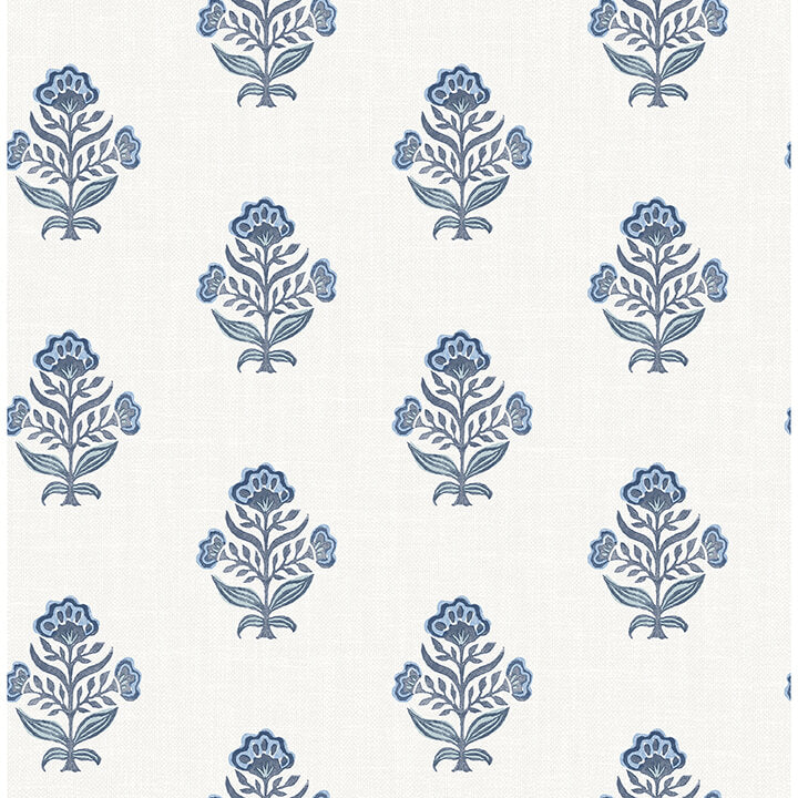 hollyhock-blue-floral-crest-wallpaper-york-wallcoverings-4148-27417