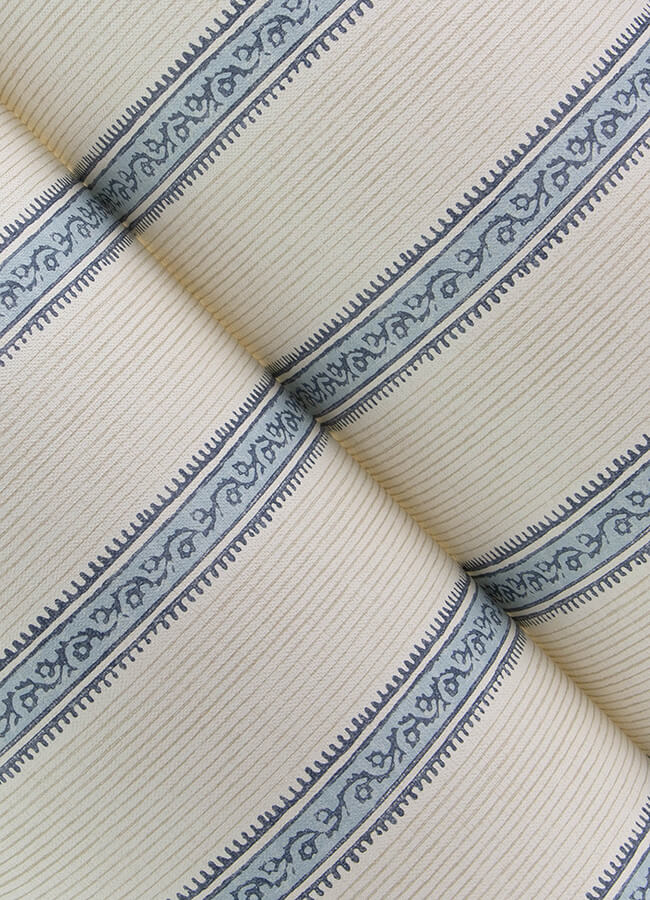 mandevilla-blue-vine-stripe-wallpaper-york-wallcoverings-4148-27428 - York Wallcoverings Wallpaper