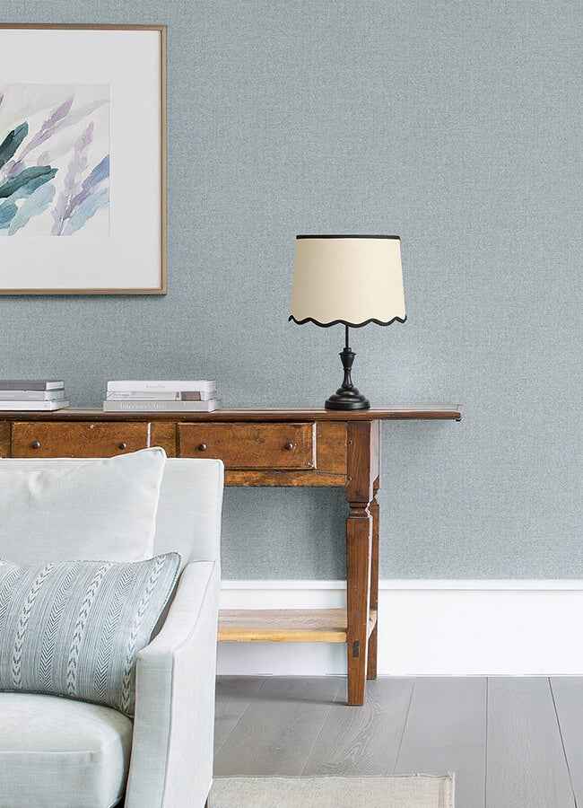 Kameez Light Blue Texture Wallpaper - York Wallcoverings - 4148-27434 - York Wallcoverings Wallpaper
