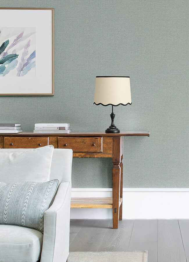 Kameez Teal Texture Wallpaper - York Wallcoverings - 4148-27435 - York Wallcoverings Wallpaper