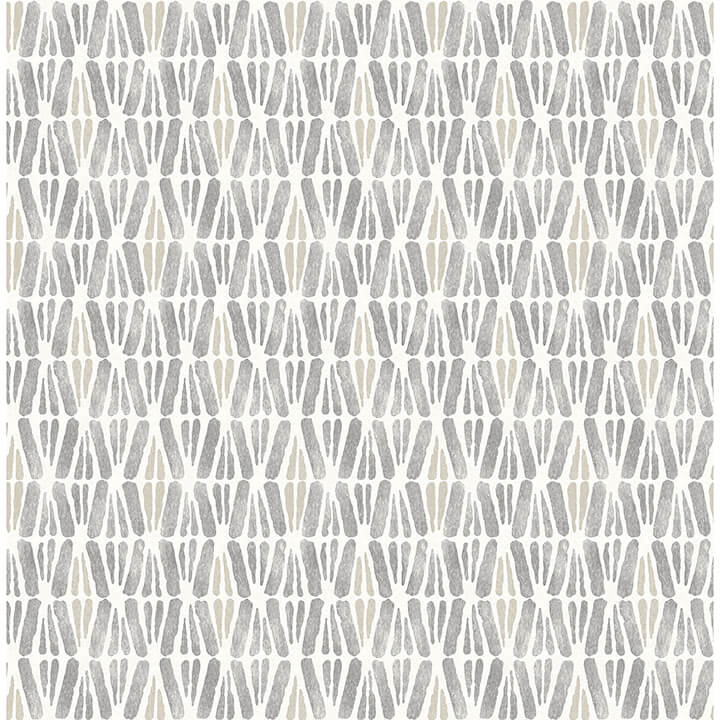 nabi-charcoal-geometric-wallpaper-york-wallcoverings-4148-27463 - York Wallcoverings Papel pintado