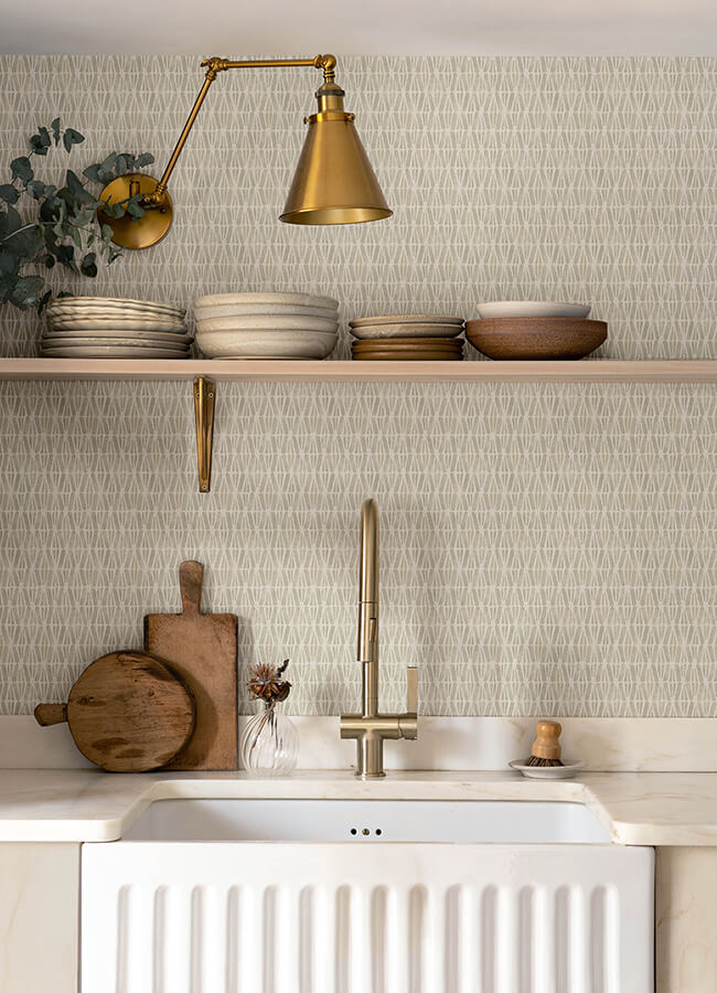 nabi-neutral-geometric-wallpaper-york-wallcoverings-4148-27465 - York Wallcoverings Wallpaper