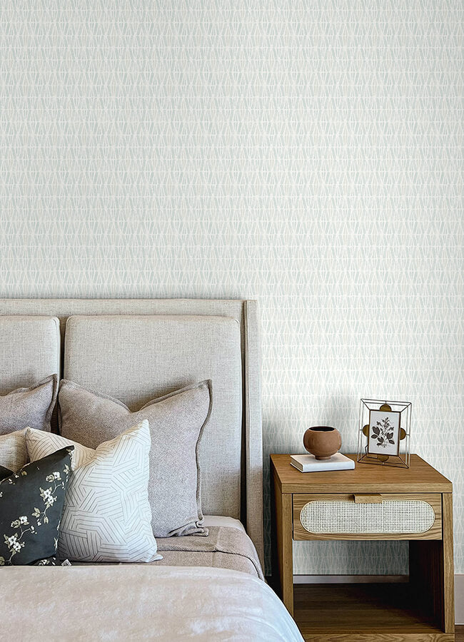 nabi-aqua-geometric-wallpaper-york-wallcoverings-4148-27466 - York Wallcoverings Papel pintado