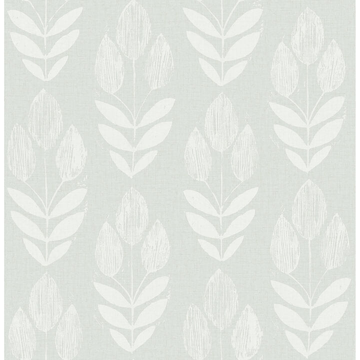 garland-aqua-block-tulip-wallpaper-york-wallcoverings-4148-27475 - York Wallcoverings Wallpaper