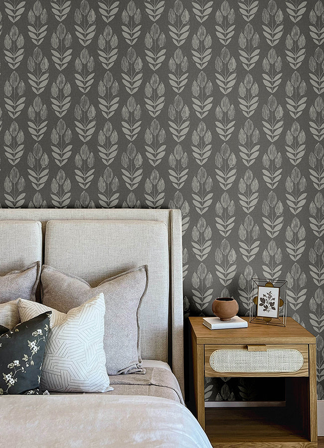 garland-charcoal-block-tulip-wallpaper-york-wallcoverings-4148-27477