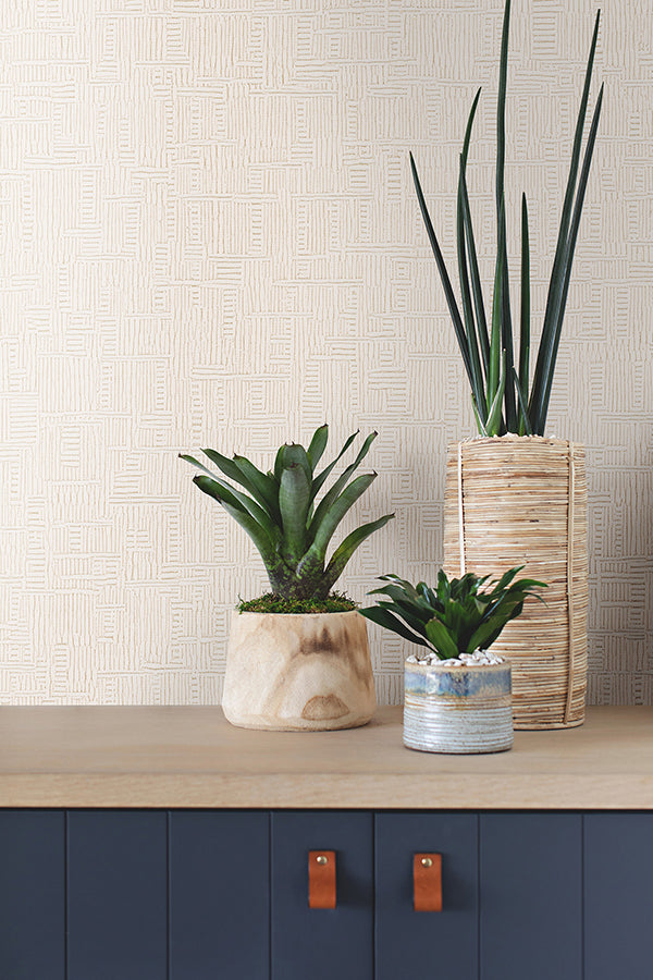 chiseled-ivory-abstract-wallpaper-york-wallcoverings-4178-4403 - York Wallpaper Wallpaper