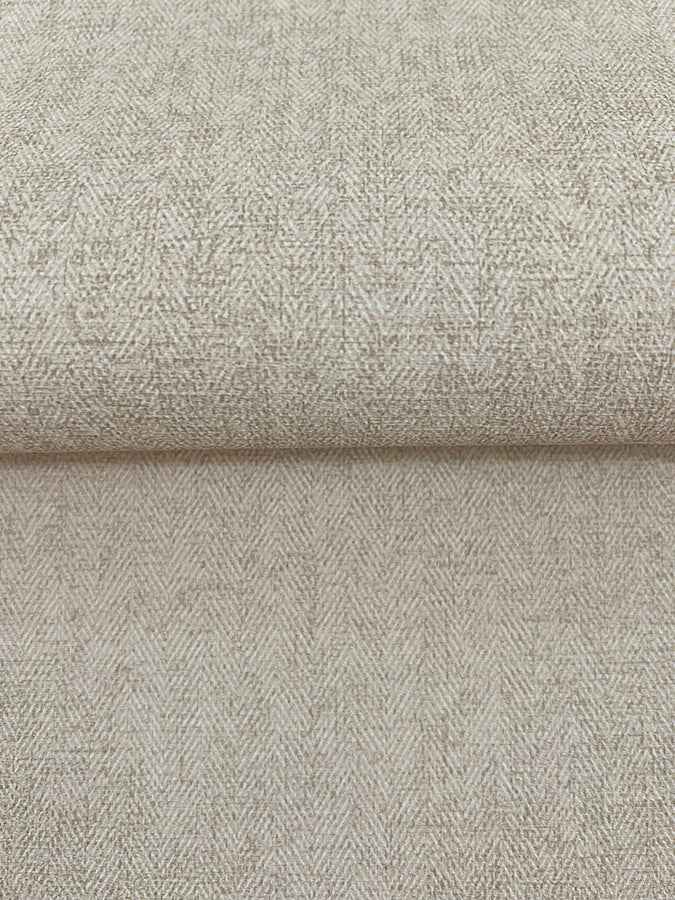 Herringbone Tweed Beige Woven Wallpaper - York Wallcoverings - 4178-4422 - York Wallcoverings Wallpaper