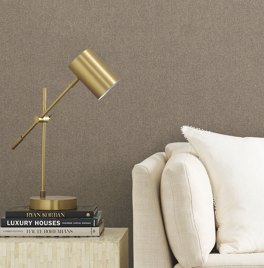 herringbone-tweed-neutral-woven-wallpaper-york-wallcoverings-4178-4424 - York Wallpaper Wallpaper