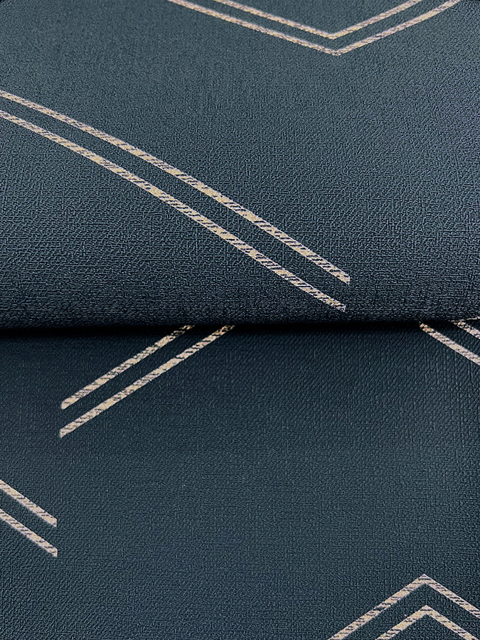aviator-indigo-abstract-chevron-wallpaper-york-wallcoverings-4178-4439 - York Wallpaper Wallpaper